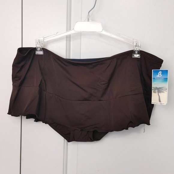 Brown swim skirt size 14 - Picture 1 of 5